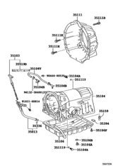 Transmission Case & Oil Pan (Atm)