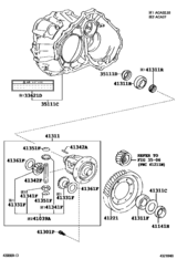 Front Axle Housing & Differential