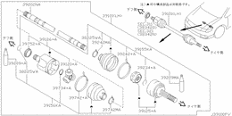 Front drive shaft (ff)