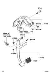 Brake Pedal & Bracket