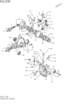 フロントデファレンシャルギヤ