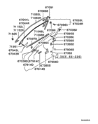 Front door panel & glass