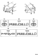 Emblem & Name Plate (Exterior & Interior)
