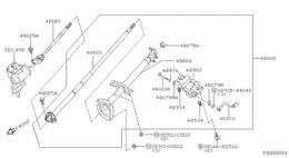 Steering column