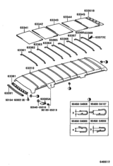 Roof Headlining & Silencer Pad