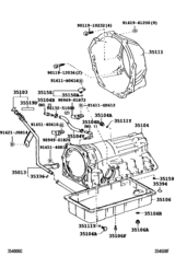 Transmission Case & Oil Pan (Atm)