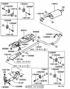 Exhaust pipe & muffler