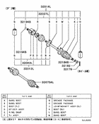Front axle drive shaft