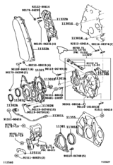 Timing Gear Cover & Rear End Plate