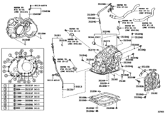 Transmission Case & Oil Pan (Atm)