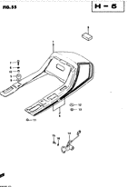 Seat tail cover
