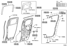 Rear Door Panel & Glass