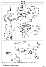 Engine Overhaul Gasket Kit