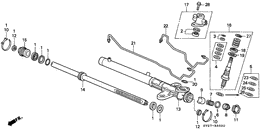 P.s. gear box components