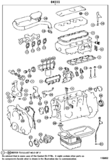 Engine Overhaul Gasket Kit