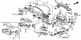 Instrument panel garnish