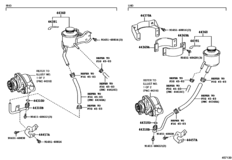 Vane Pump & Reservoir (Power Steering)