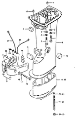 Driveshaft housing