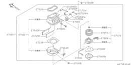 Heater & blower unit