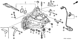 Transmission housing