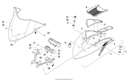 Windshield And Instruments Assemblies