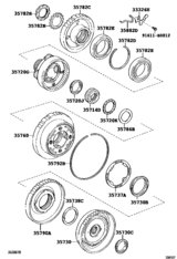 Planetary Gear, Reverse Piston & Counter Gear(Atm)