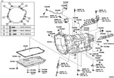 Transmission Case & Oil Pan (Atm)