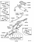 Exhaust pipe & muffler
