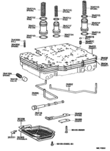 Valve Body & Oil Strainer (Atm)