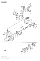 リヤデファレンシャルギヤ