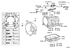 Transmission Case & Oil Pan (Atm)