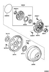 Torque Converter, Front Oil Pump & Chain (Atm)