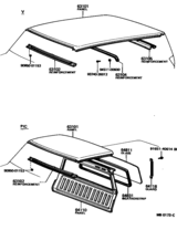 Roof Panel & Back Window Glass