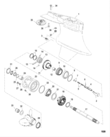 Gear Housing Propeller Shaft-Standard Rotation-Sportmaster