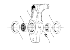 Front tightener assembly, l.h.-pn 1380004 front tightener asesmbly, r.h.-pn