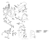 Tank, Seat, Cover