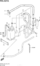 Система вентиляции бензобака (Dr200Sl7 E33)
