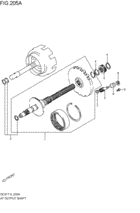 at - output shaft