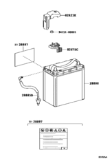 Battery & Battery Cable