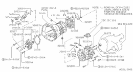 Transmission case & clutch release