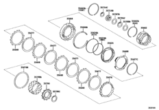 Center Support & Planetary Sun Gear (Atm)
