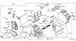 Heater & blower unit
