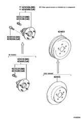 Rear Axle Shaft & Hub