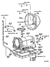 Transmission Case & Oil Pan (Atm)