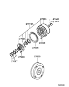 A/t tor-con & oil pump
