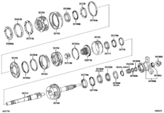 Planetary Gear, Reverse Piston & Counter Gear(Atm)