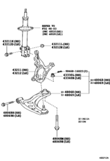 Front Axle Arm & Steering Knuckle