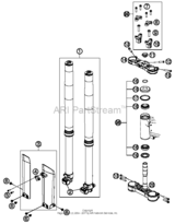Front Fork, Triple Clamp