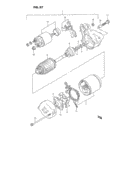 Starting motor