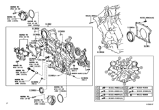 Timing Gear Cover & Rear End Plate